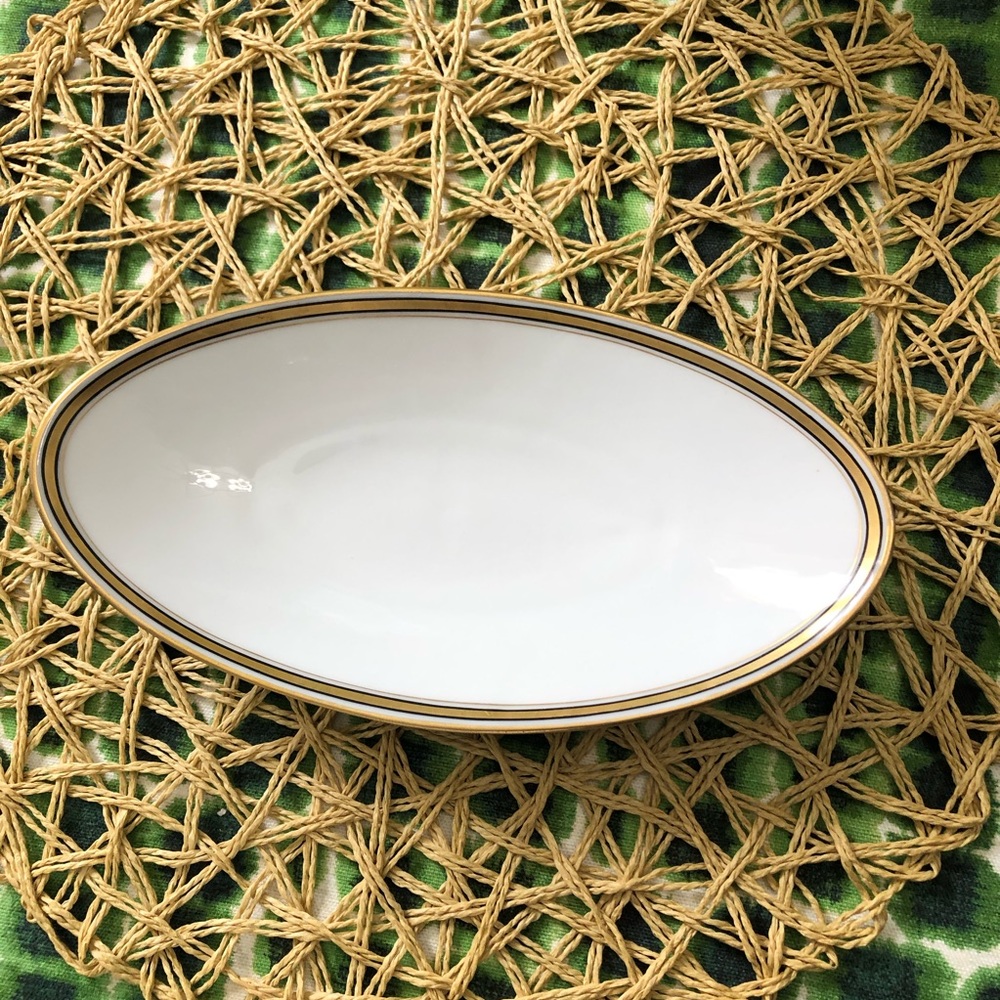 Limoges‎ Old Abbey Gold Rimmed Dish
